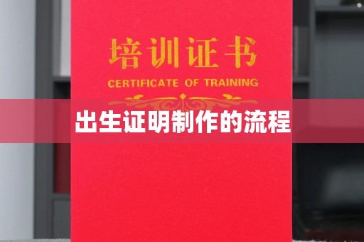 永宁出生证明制作的流程