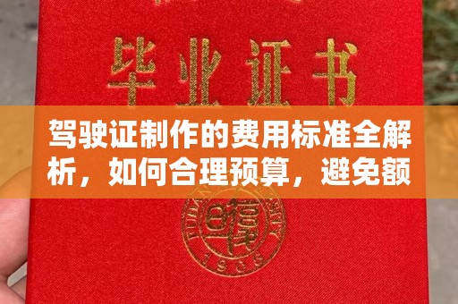 永宁驾驶证制作的费用标准全解析，如何合理预算，避免额外支出
